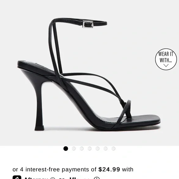 Steve Madden Black Heels - Picture 2 of 5